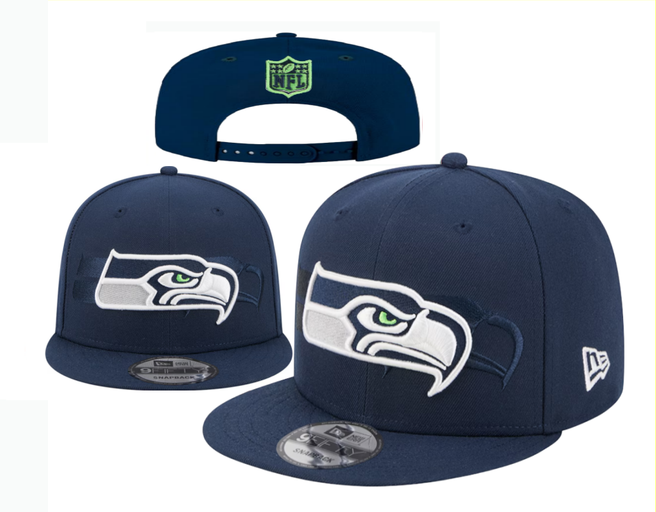 Seattle Seahawks Navy/White 9FIFTY Snapback