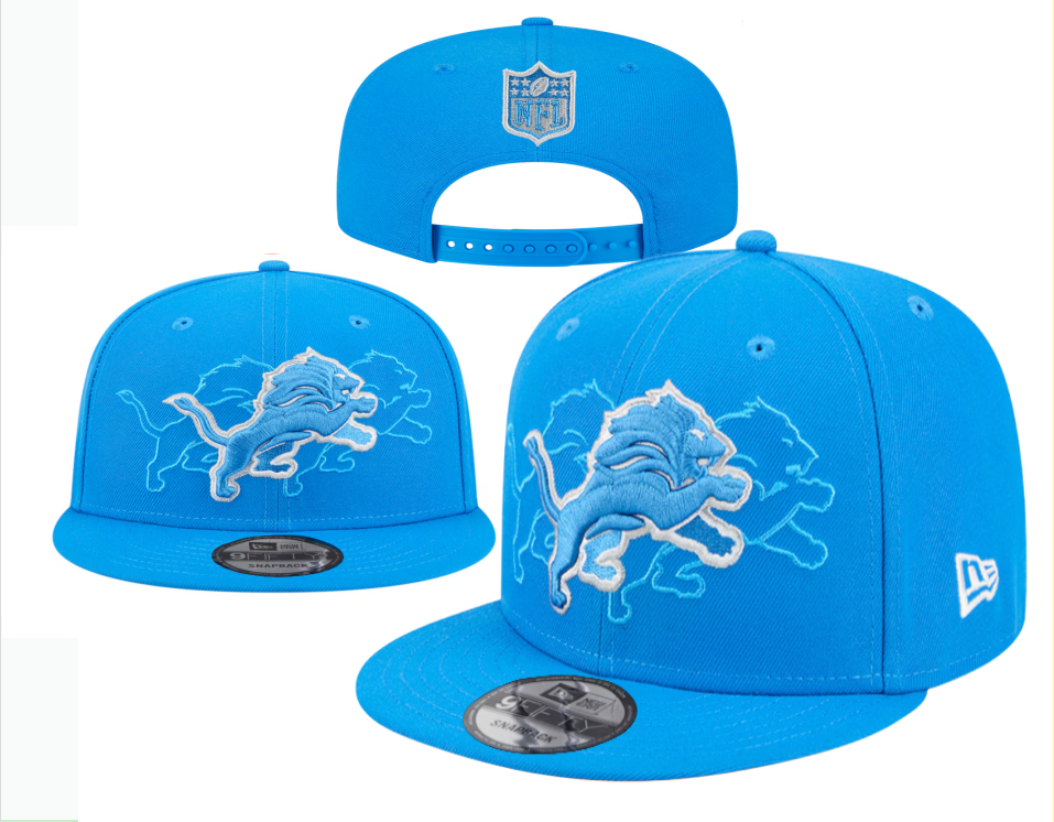 Detroit Lions Royal Blue/White 9FIFTY Snapback