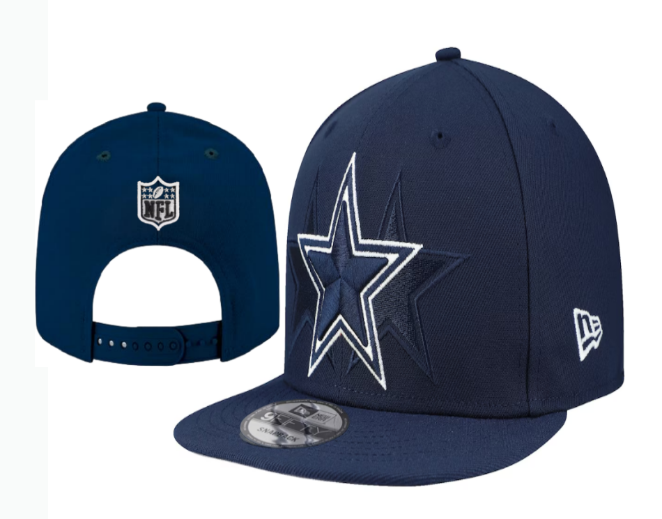 Dallas Cowboys Navy/White 9FIFTY Snapback