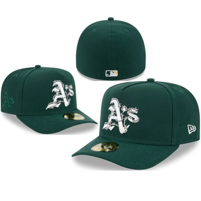 Oakland Athletics Dark Green/White Green UV 59FIFTY Fitted