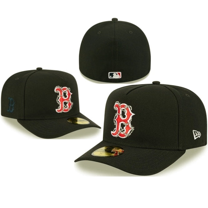 Boston Red Sox Black/Red Green UV 59FIFTY Fitted