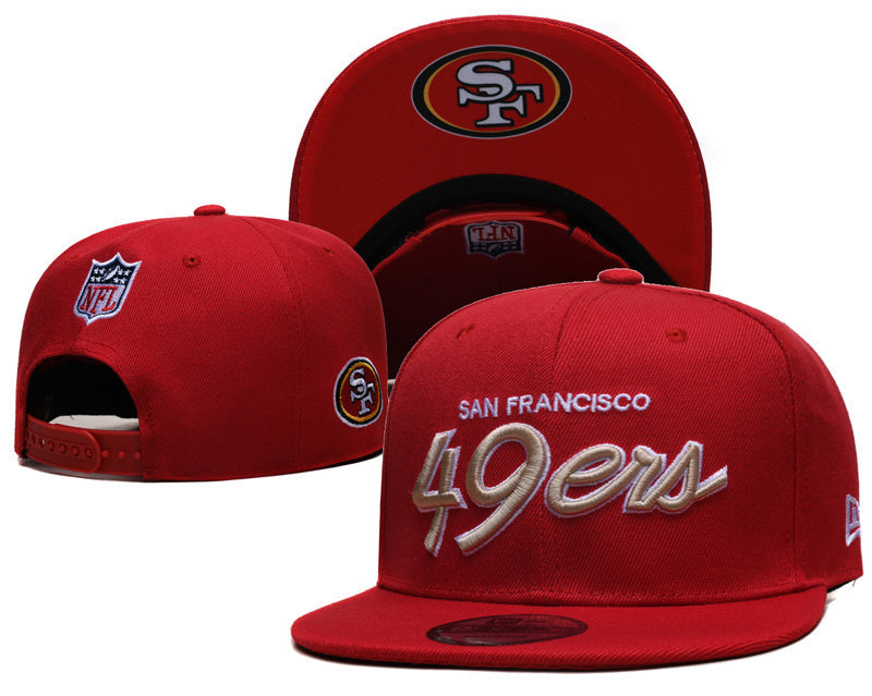 San Francisco 49ers Red/White 9FIFTY Snapback