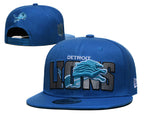 Detroit Lions Royal Blue/Black 9FIFTY Snapback