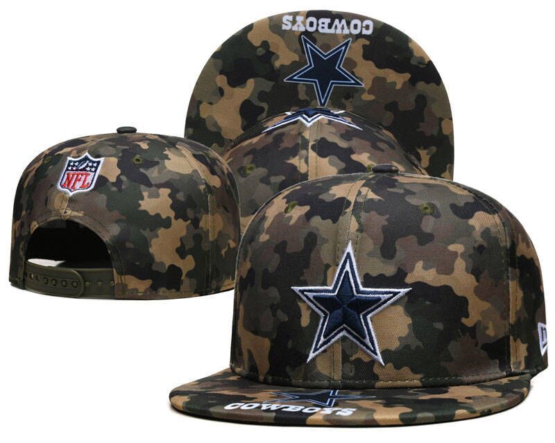 Dallas Cowboys Military Camo/Navy Salute to Service 9FIFTY Snapback