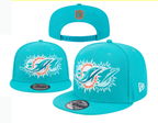Miami Dolphins Turquoise/White 9FIFTY Snapback