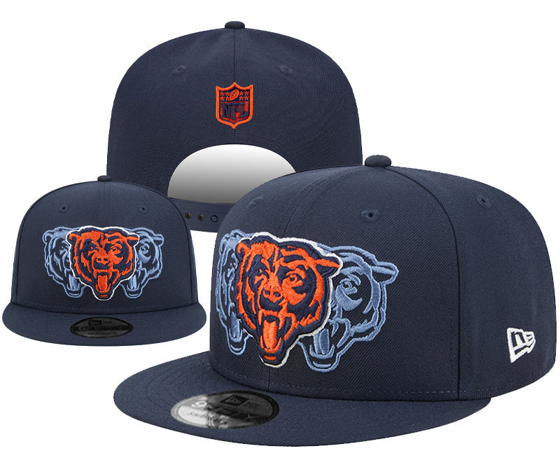 Chicago Bears Navy/Orange 9FIFTY Snapback