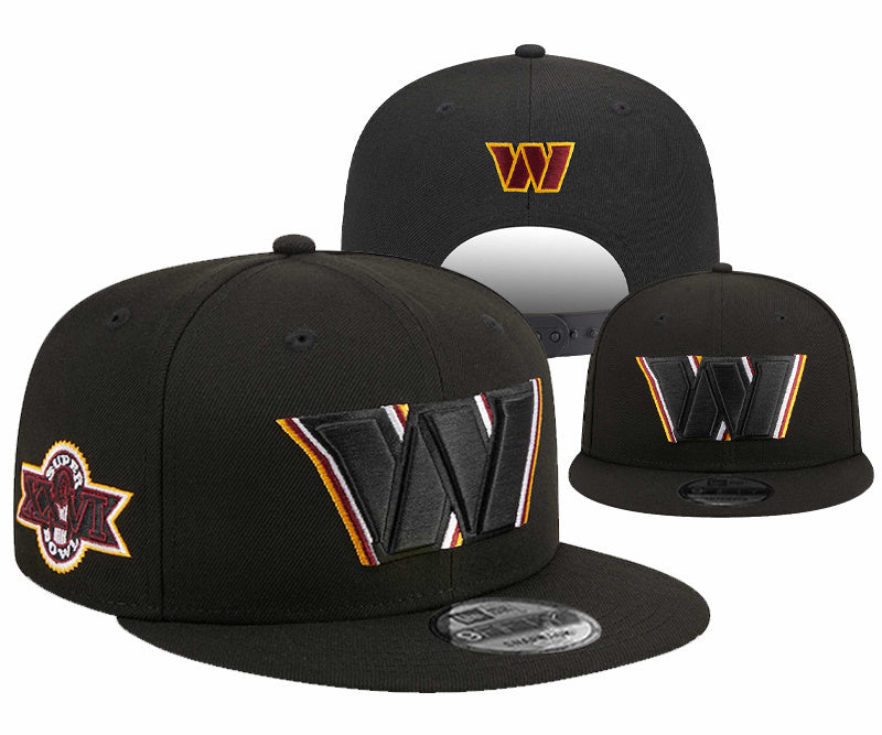 Washington Commanders Black/Burgundy Super Bowl XXVI Commemorative 9FIFTY Snapback