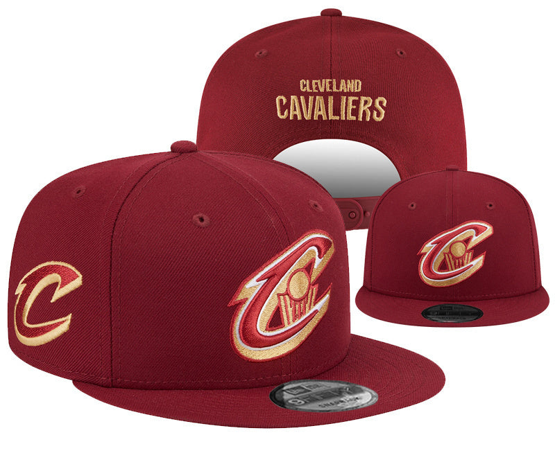 Cleveland Cavaliers Dark Red/Gold 9FIFTY Snapback