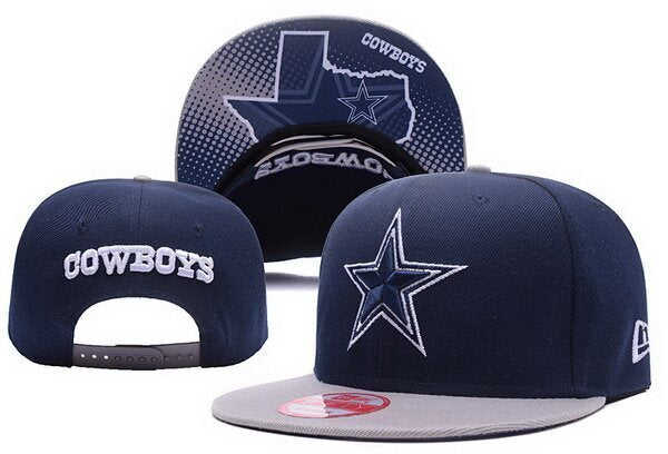 Dallas Cowboys Navy/Gray Snapback