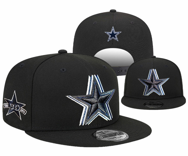Dallas Cowboys Black/Navy Dallas Cowboys 50th Anniversary (1960-2010 9FIFTY Snapback