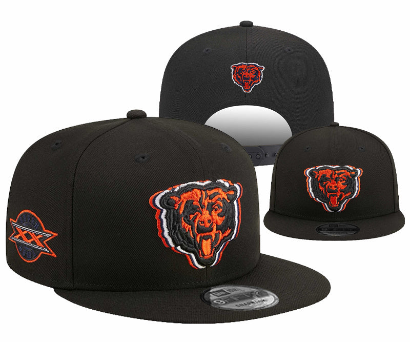 Chicago Bears Black/Orange Super Bowl XX Anniversary 9FIFTY Snapback