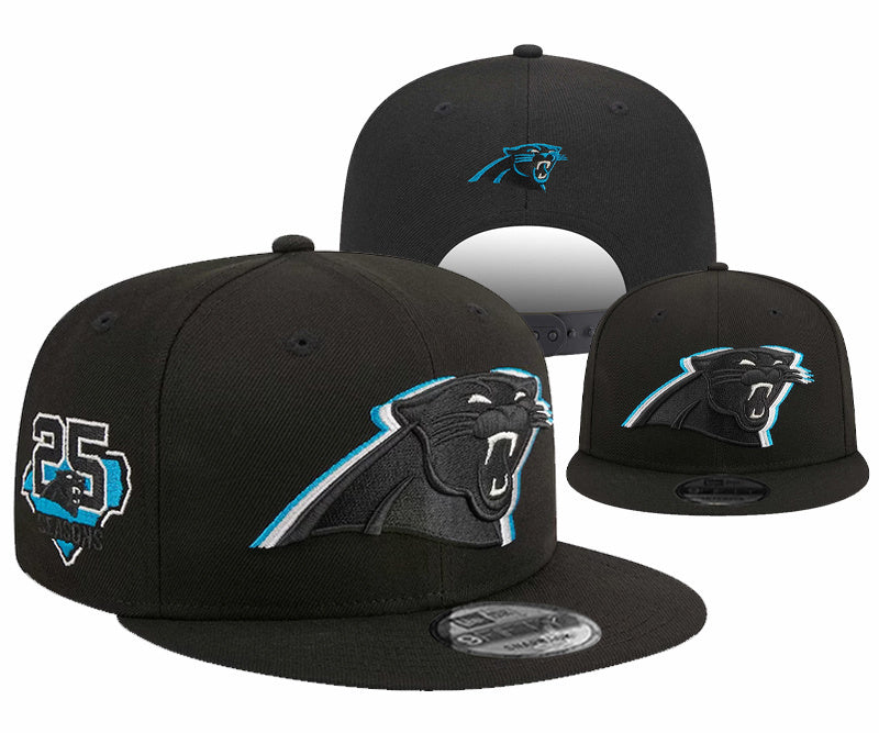 Carolina Panthers Black/Cyan Blue Carolina Panthers 25 Seasons 9FIFTY Snapback
