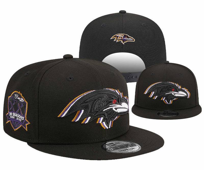 Baltimore Ravens Black/Purple Baltimore Ravens 20 Seasons (1996-2015 9FIFTY Snapback