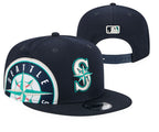Seattle Mariners Navy/Green-Água 9FIFTY Snapback