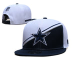 Dallas Cowboys White/Navy 9FIFTY Snapback