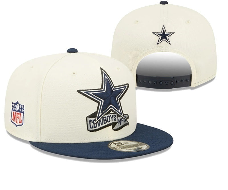 Dallas Cowboys Cream/Navy 9FIFTY Snapback
