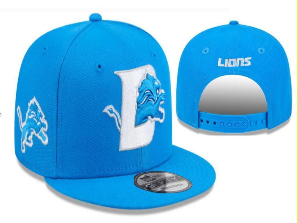 Detroit Lions Light Blue/White 9FIFTY Snapback