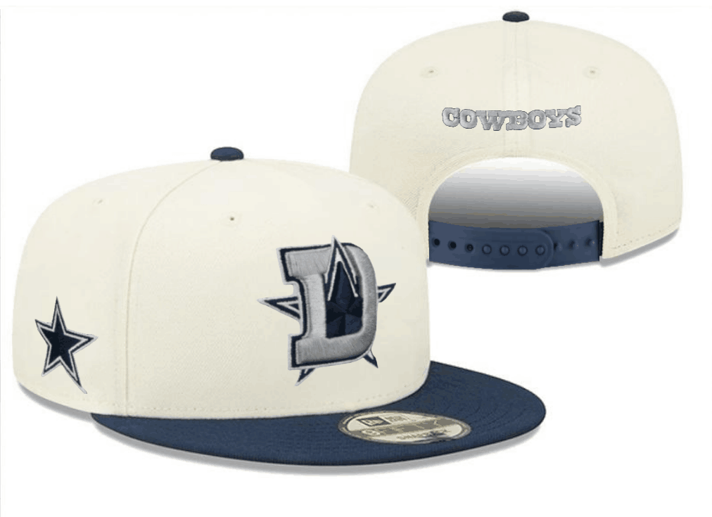 Dallas Cowboys Cream/Navy 9FIFTY Snapback
