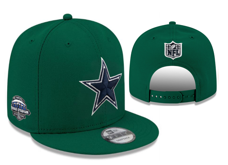 Dallas Cowboys Green/Navy The Farewell Texas Stadium 9FIFTY Snapback