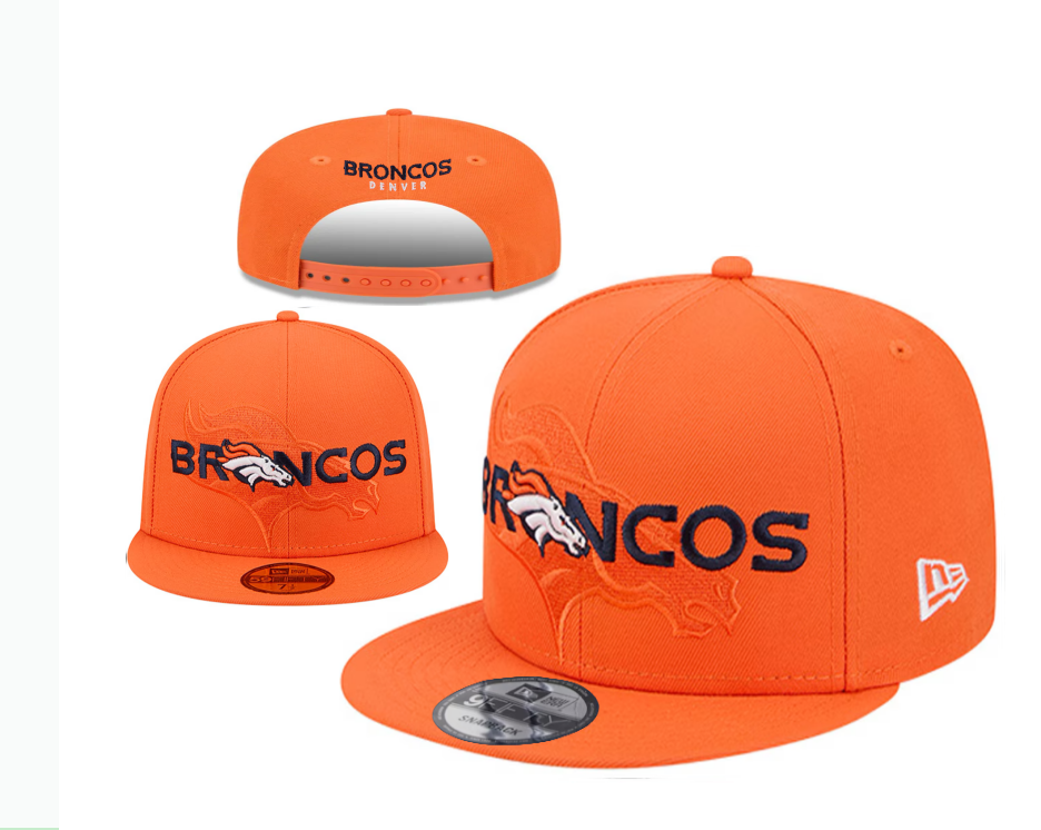 Denver Broncos Orange/Navy 9FIFTY Snapback