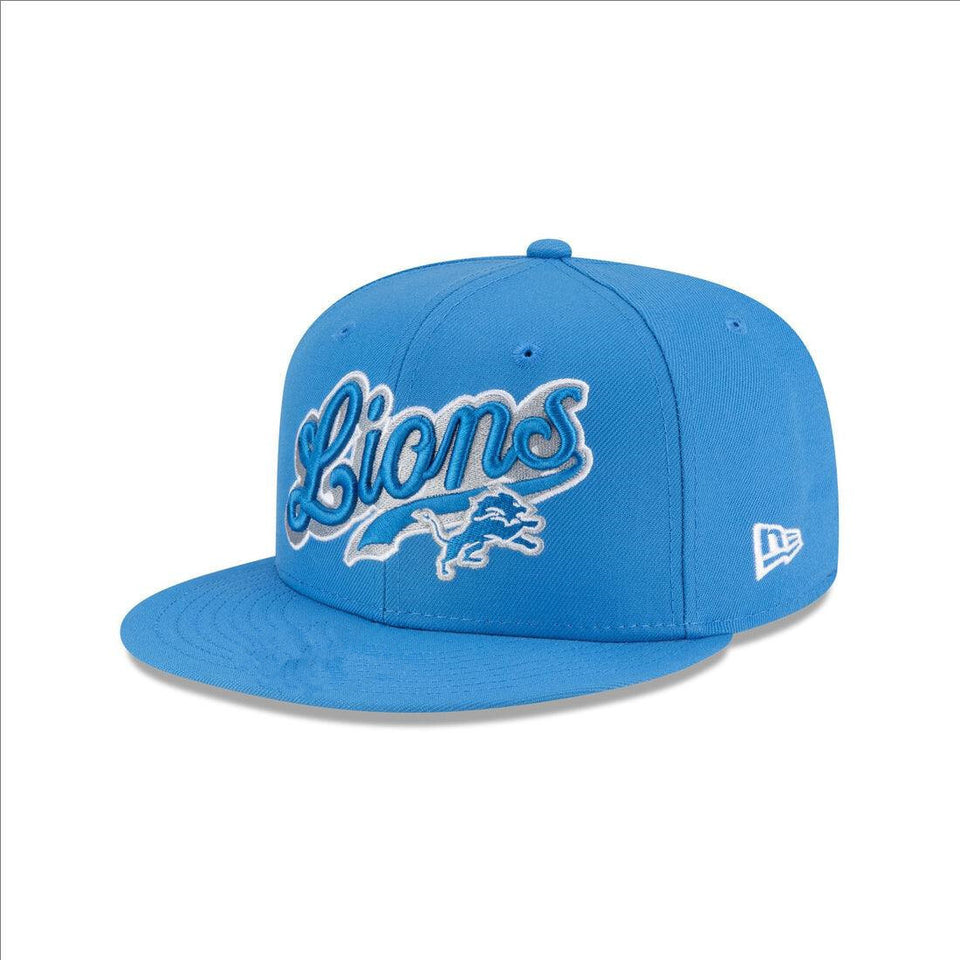 Detroit Lions Light Blue/White 9FIFTY Snapback