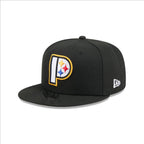Pittsburgh Steelers Black/White 59FIFTY Fitted