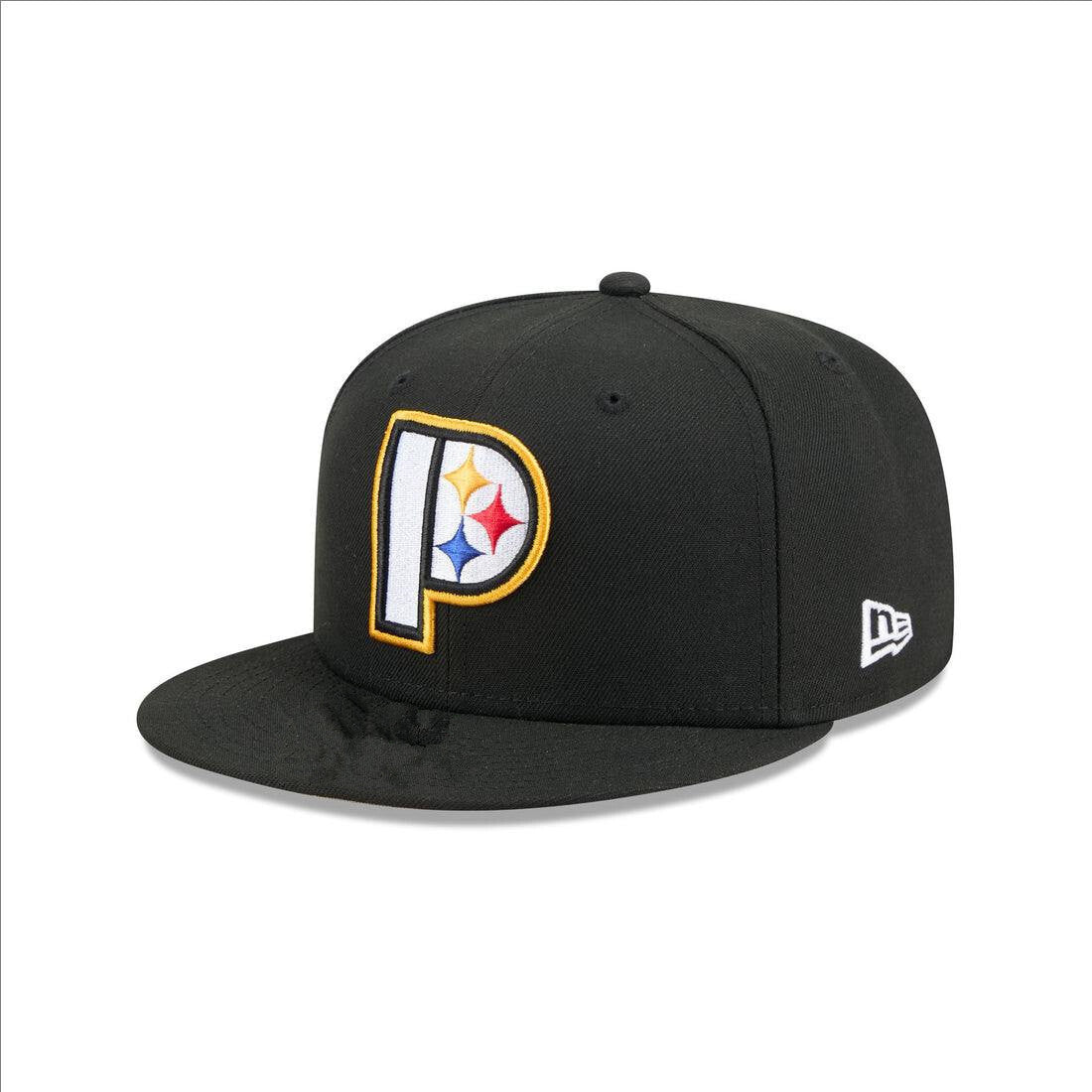 Pittsburgh Steelers Black/White 59FIFTY Fitted