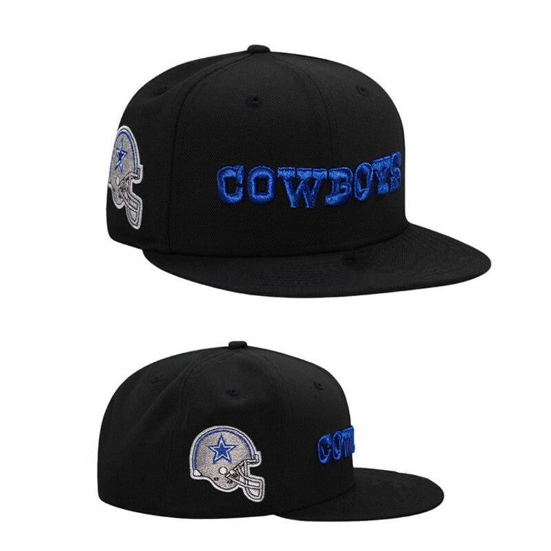 Dallas Cowboys Black/Royal Blue Snapback