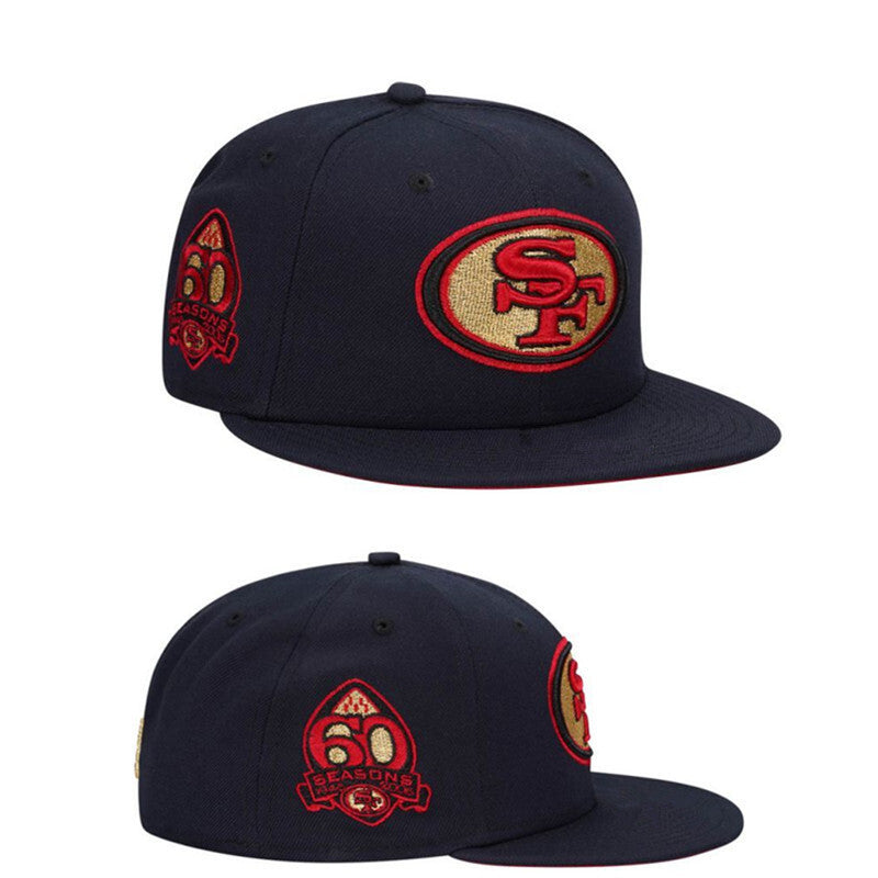 San Francisco 49ers Navy/Red 60 Seasons San Francisco 49ers 59FIFTY Fitted