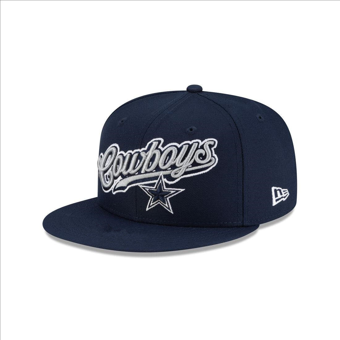 Dallas Cowboys Navy/White 9FIFTY Snapback