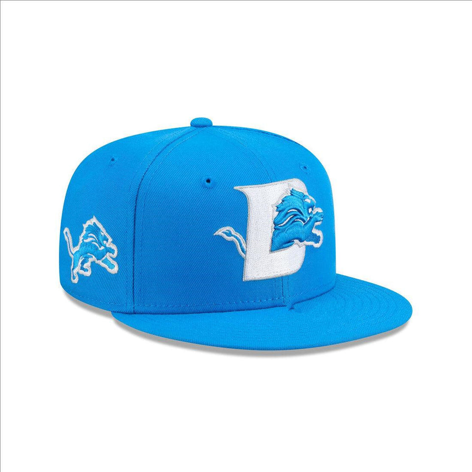 Detroit Lions Royal Blue/White 59FIFTY Fitted