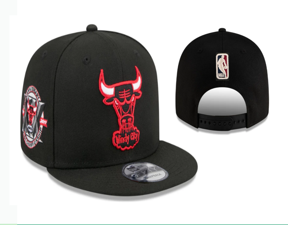 Chicago Bulls Black/Red Chicago Bulls Anniversary Championship 9FIFTY Snapback