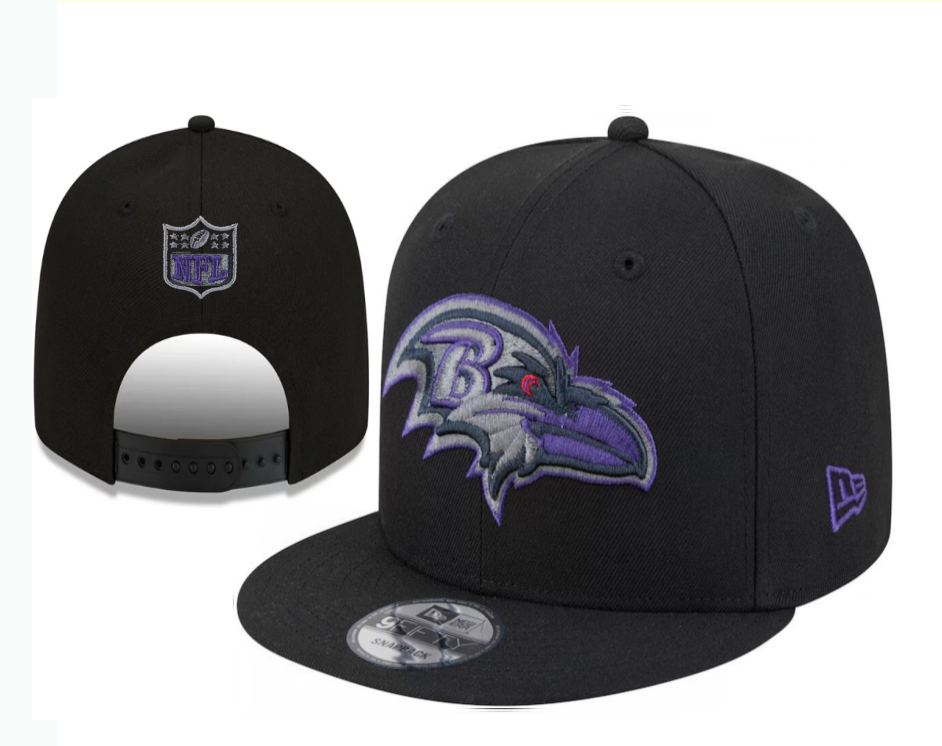 Baltimore Ravens Black/Purple 9FIFTY Snapback