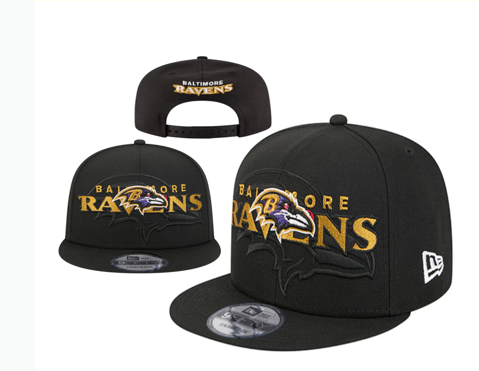 Baltimore Ravens Black/Gold 9FIFTY Snapback