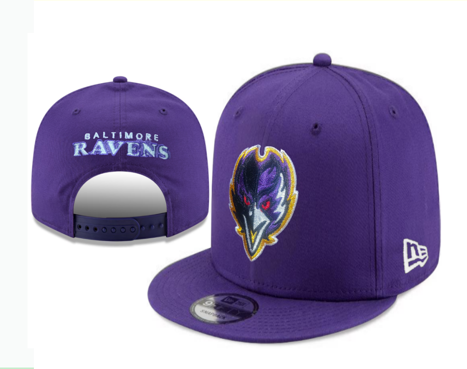 Baltimore Ravens Purple/White 9FIFTY Snapback