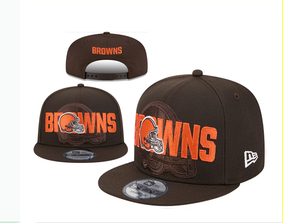 Cleveland Browns Brown/Orange 9FIFTY Snapback