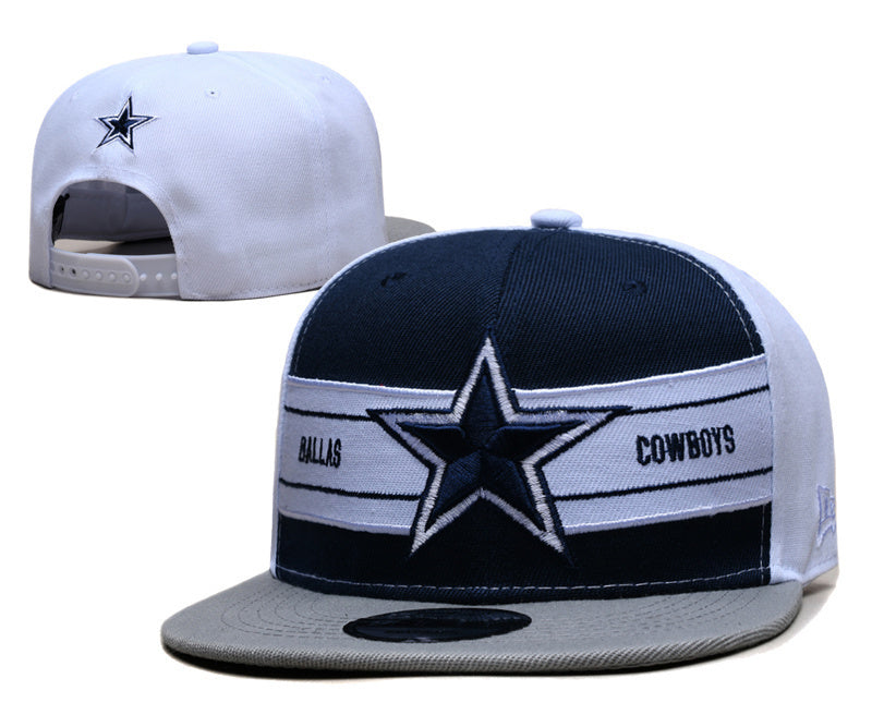 Dallas Cowboys Navy/White 9FIFTY Snapback