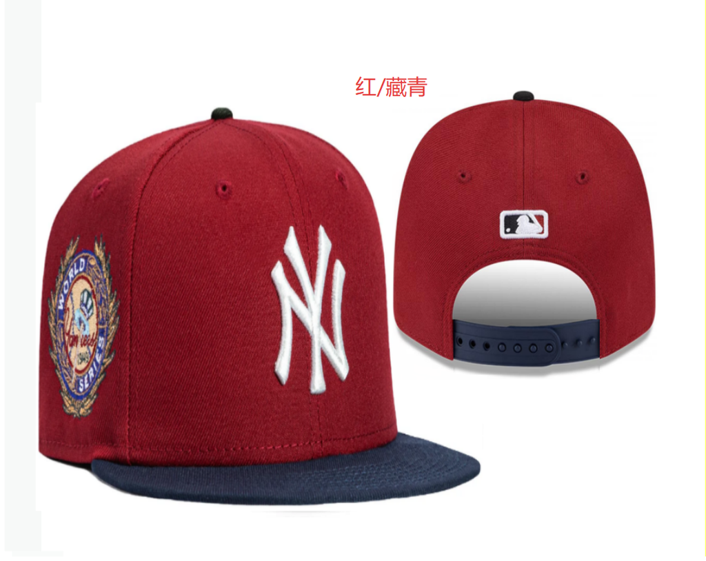 New York Yankees Red/Navy World Series Commemorative Edition 9FIFTY Snapback