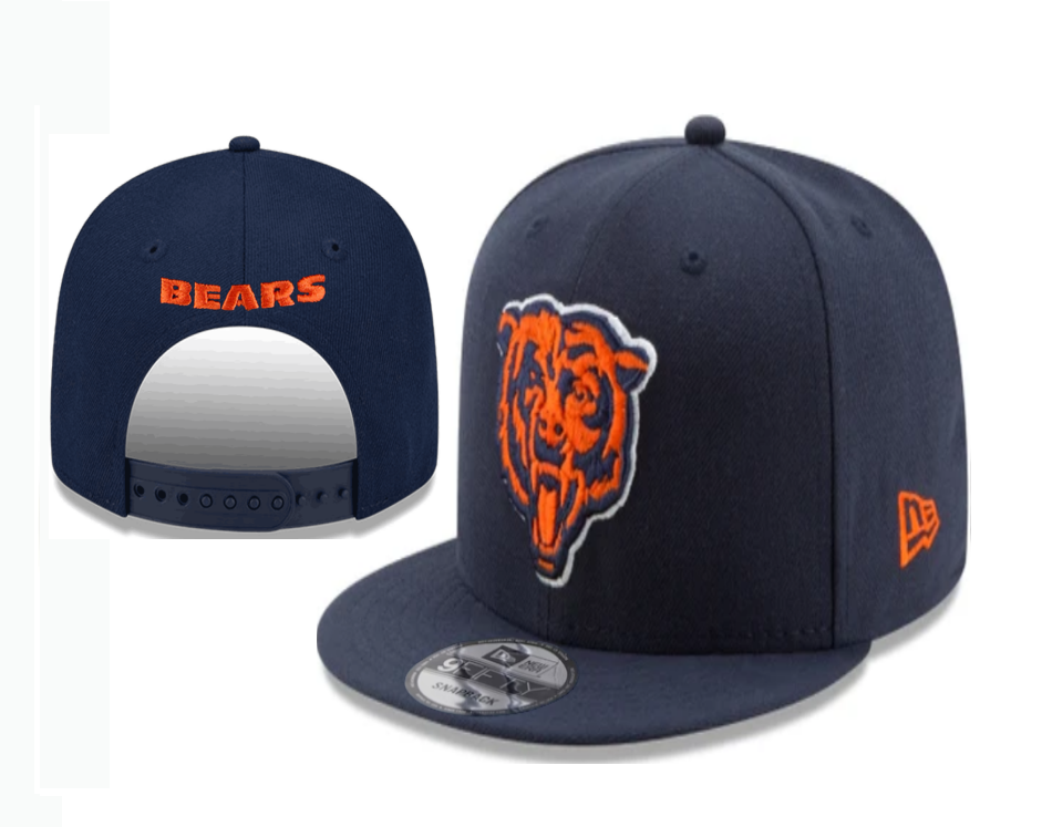Chicago Bears Navy/Orange 9FIFTY Snapback