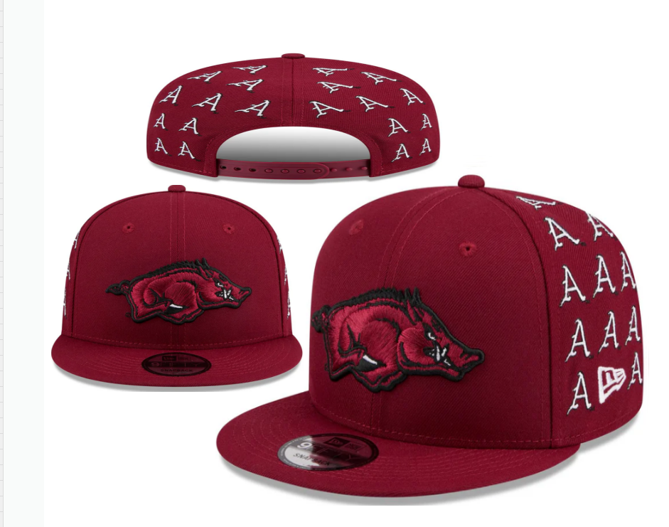 Arkansas Razorbacks Crimson/White 9FIFTY Snapback