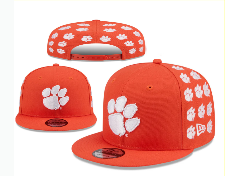 Clemson Tigers Orange/White 9FIFTY Snapback