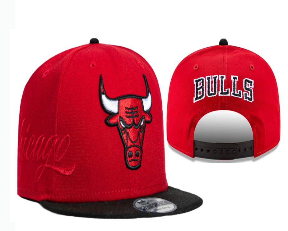 Chicago Bulls Red/Black 9FIFTY Snapback