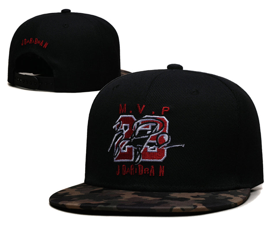 Chicago Bulls Black/Camo Michael Jordan MVP #23 Edition Snapback
