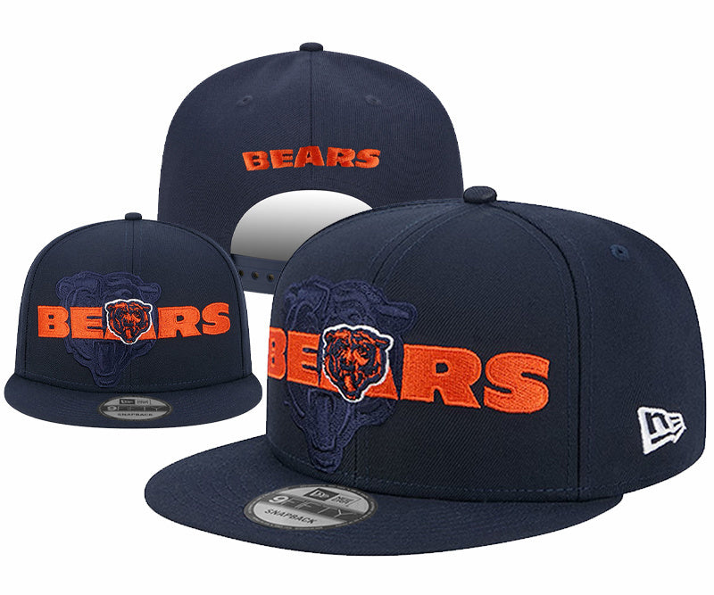 Chicago Bears Navy/Orange 9FIFTY Snapback