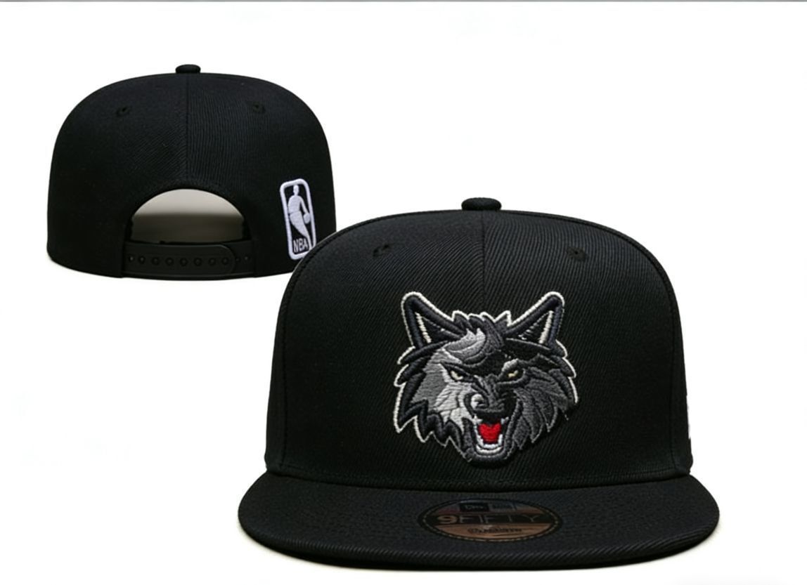 Minnesota Timberwolves Black/Gray 9FIFTY Snapback