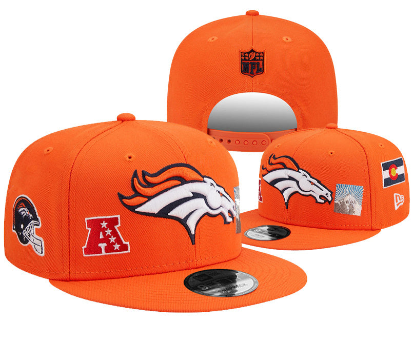 Denver Broncos Orange/Navy NFL Identity/City Collection Edition 9FIFTY Snapback