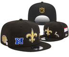 New Orleans Saints Black/Gold NFL Identity/City Connect - New Orleans 9FIFTY Snapback