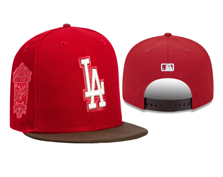 Los Angeles Dodgers Red/Brown Dodgers Anniversary Edition 9FIFTY Snapback