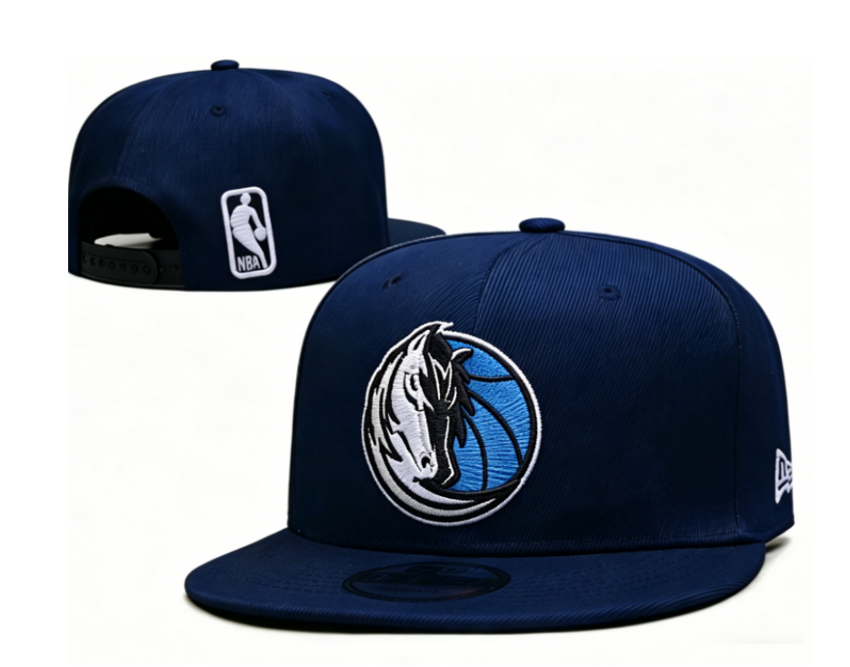 Dallas Mavericks Navy/White 9FIFTY Snapback