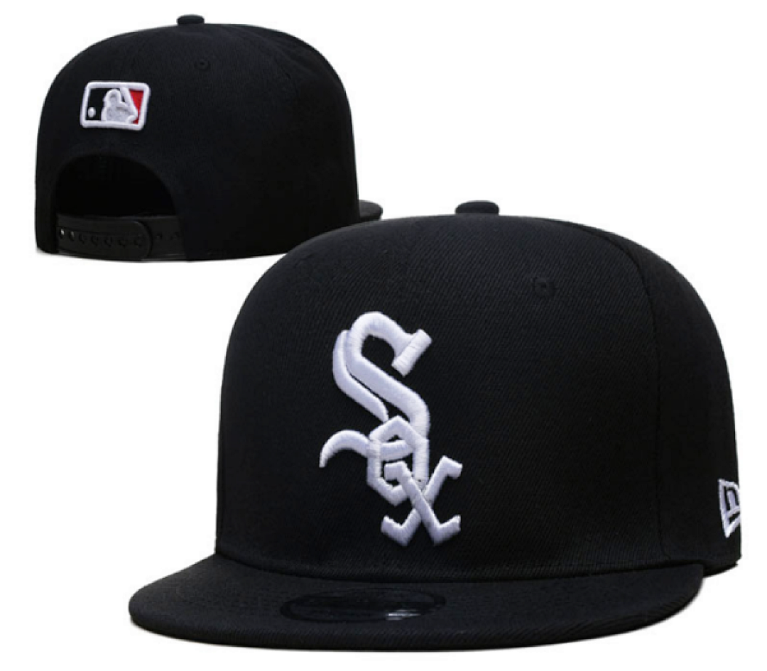 Chicago White Sox Black/White 9FIFTY Snapback